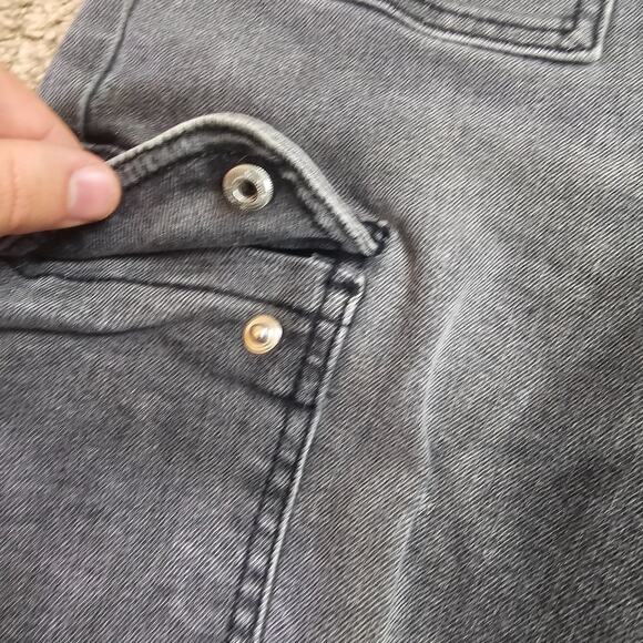 SO Jeans Womens XS Black High Rise Cargo Joggers Denim Stretch Pockets EUC - Picture 4 of 12